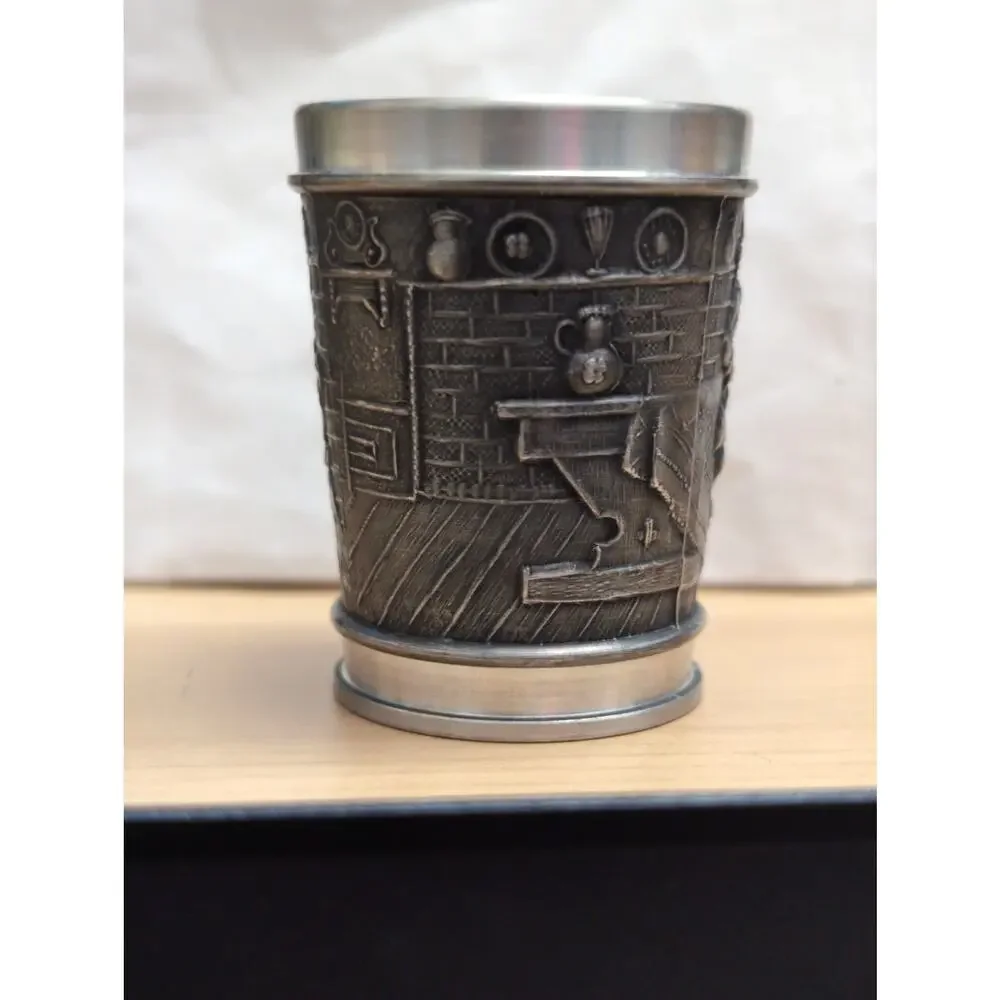 Vintage German Grennington 95% Pewter Shot Glass Cup